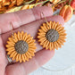Boho Sunflower Dangles