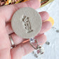 Colorful Fall Textured Polymer Clay Badges | Nurse and Teacher Retractable Badges