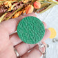 Colorful Fall Textured Polymer Clay Badges | Nurse and Teacher Retractable Badges