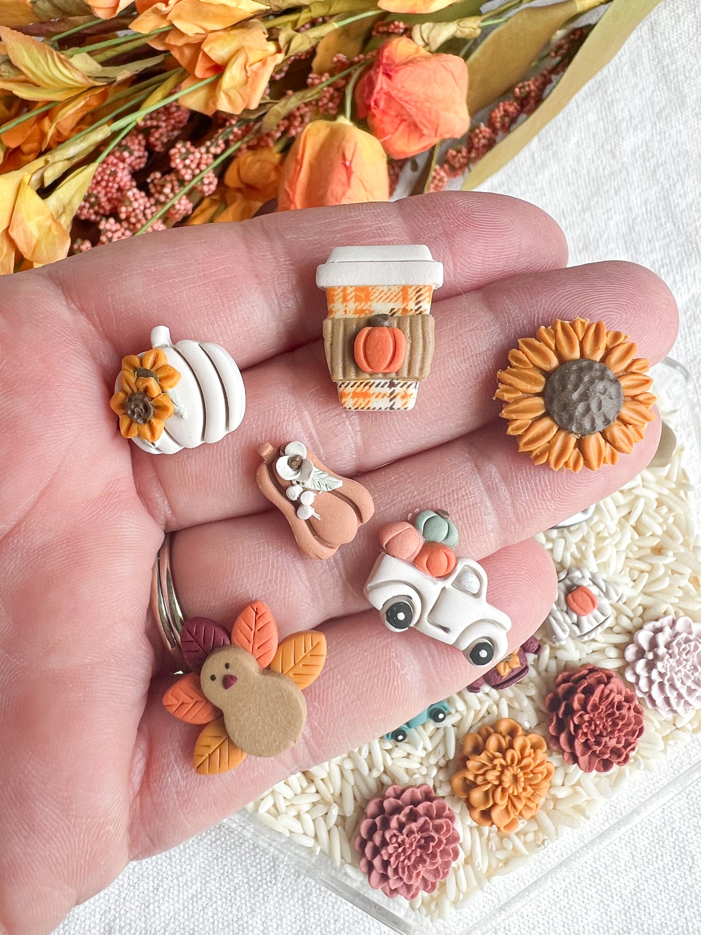 Fall Inspired Build Your Own Polymer Clay Stud Pack