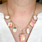 Pink Lemonade Themed Polymer Clay Charm Necklace