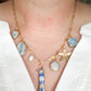 Nautical Fish Themed Polymer Clay Charm Necklace