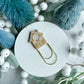 Gingerbread House Bookmark | Polymer Clay Paper Clip Bookmark