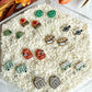 Fall Camping Polymer Clay Studs