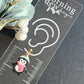 Penguin Earrings with Scarf and Beanie Polymer Clay Earrings