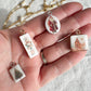 Classic Christmas Themed Transfer Paper Designed Polymer Clay Charms