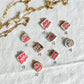Christmas Sayings Transfer Paper Designed Polymer Clay Charms