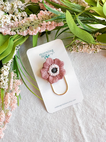 Polymer Clay Paper Clip Bookmarks