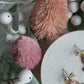 Gingerbread Girl in Pink Floral Dress Polymer Clay Earrings