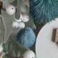 Gingerbread House Bookmark | Polymer Clay Paper Clip Bookmark