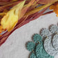 Autumn Color Palette Mandala Polymer Clay Earrings