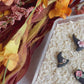 Halloween Polymer Clay Studs | Bat Studs | Candy Corn Studs | Ghost Studs | Boho Ghost Studs | Witch Hat Studs