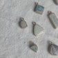 Nautical Themed Transfer Paper Designed Polymer Clay Necklace Charms (Charms Only)