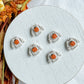 Knitted Mini Pumpkin Sweater Studs