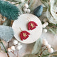 Christmas Red Gingerbread Sweater Dangles